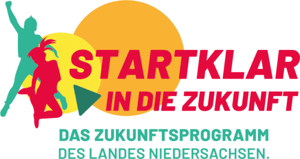 Logo Startklar in die Zukunft, The Future Programme of the State of Lower Saxony